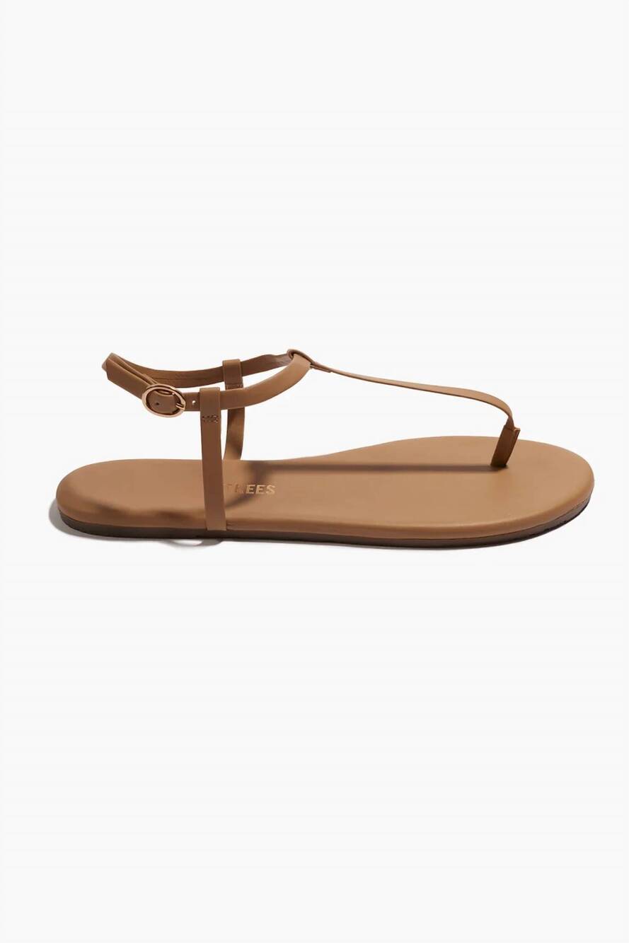 NEW TKEES women's mariana sandal in cocobutter